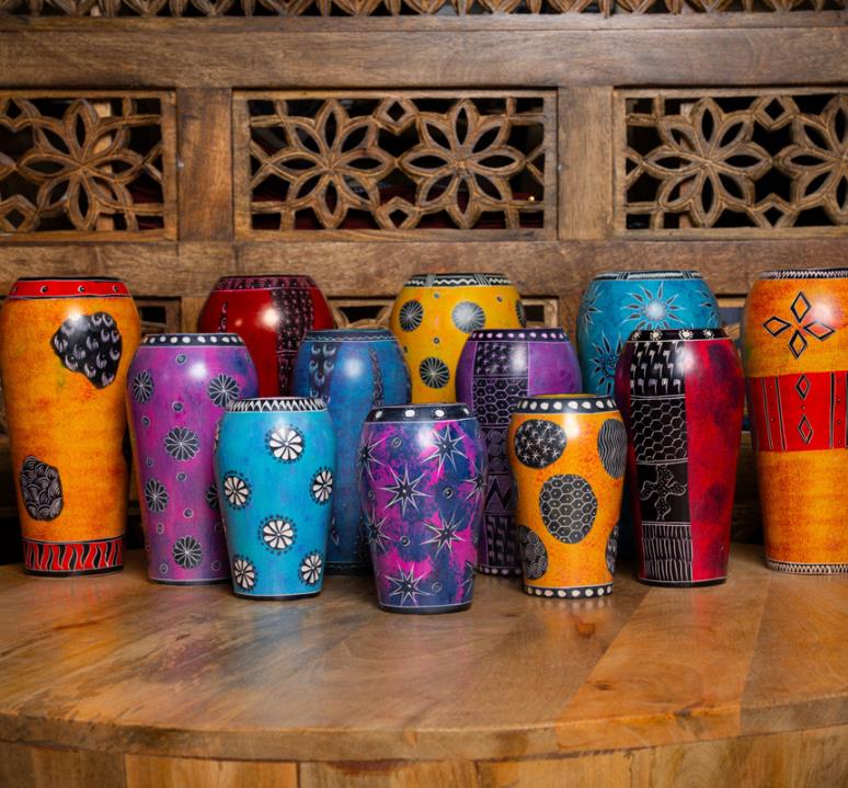 Tiger-Like Style Handcrafted Bowl 146